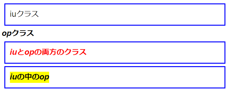 【CSS】クラス結合と子孫セレクタの使い分け