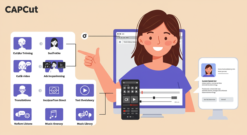 CapCutを使ったYouTube動画編集の基本を解説！初心者でもわかる操作方法とコツ